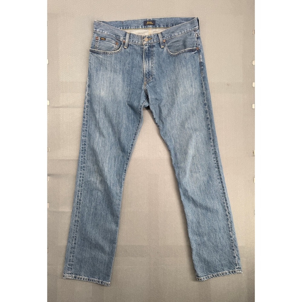 Polo Ralph Lauren Straight Leg Jeans 32x34 Blue Denim Classic Preppy Americana